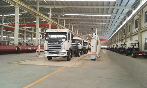 江淮格爾發<a href=http://m.m9m10.cn/ssc target=_blank class=infotextkey>灑水車</a>批量出口委內瑞拉