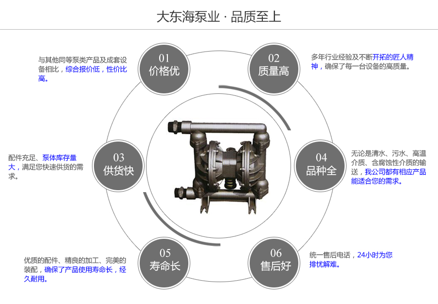 大東海泵業(yè)氣動隔膜泵質量保證圖